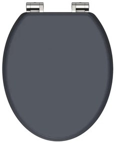 Schütte 80104 - WC sedadlo SPIRIT antracit SoftClose MDF drevo