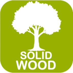 Tmavo prírodný drevený kôš na bielizeň 55 l Fondi – Wenko