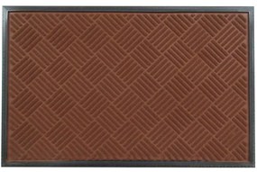 Rohožka reliéfna hnedá premium 60x90 Cmrb60900