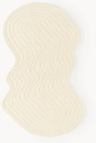 Ručne tuftovaný vlnený koberec v organickom tvare Aliza