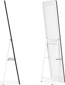 Voľne stojace zrkadlo DUO 148 cm čierne