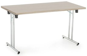 Skladací stôl Impress 140 x 80 cm, dub sonoma