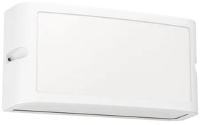 Eglo 900807 - LED Vonkajšie nástenné svietidlo CAMARDA LED/10,5W/230V biela IP54
