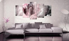Artgeist Obraz - Pink Depth Veľkosť: 100x50, Verzia: Na talianskom plátne