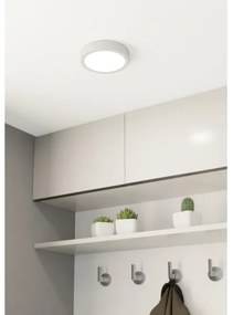 Eglo 900638 - LED kúpeľňové stropné svietidlo FUEVA LED/11W/230V IP44 biela