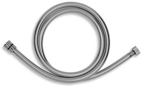 Novaservis - sprchová hadica plastová, 150 cm, striebornošedá, GREY/150,0