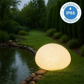 Dekoratívne vonkajšie svietidlo LUMISTONE 1xE27/15W/230V IP65 priemer 38 cm