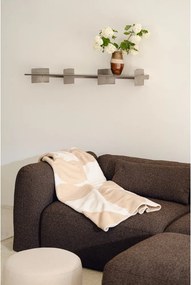 Béžová/krémovobiela deka 150x200 cm Tul – noo.ma