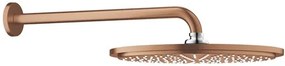 Hlavová sprcha GROHE Rainshower Cosmopolitan Metal vrátane sprchového ramená Brushed Warm Sunset 26066DL0, 1 ks