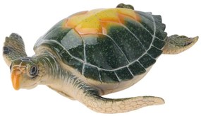 ProGarden Záhradná figúrka z polistone Turtle2, 7x21 cm, viacfarebná
