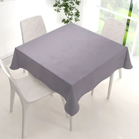 Biante Zamatový štvorcový obrus Velvet Prémium SVP-013 Sivý 50x50 cm