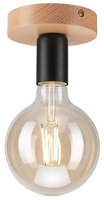 Prisadený luster VITO 1xE27/60W/230V buk