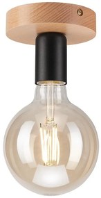 Prisadený luster VITO 1xE27/60W/230V buk