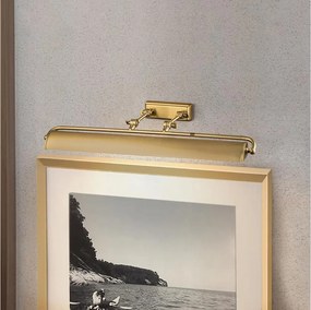 Elstead WINCHFIELD-PLL-AB - Obrazové svietidlo WINCHFIELD 4xE14/40W/230V zlaté