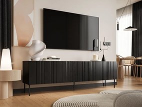 TV stolík Isla II čierny