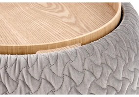 Taburet BONO pr. 54 cm šedá