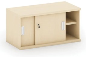 Nadstavba zasúvacia MIRELLI, 800 x 400 x 400 mm, breza