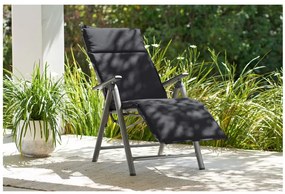 Livarno home Polstrovaná podložka na kreslo Houston (antracitová)  (100371161)