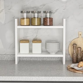 Kuchynská polica DENVER 30x34 cm biela