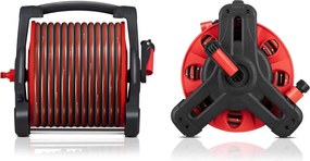 InternetovaZahrada Prenosný hadicový navijak Basic 30m - červený