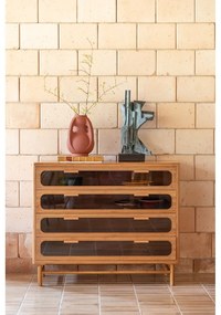 Bambusová komoda v prírodnej farbe 105x88x38 cm Caroun – Dutchbone