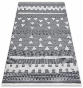 Koberec EKO SIZAL MOROC geometrický 22321 - krém / sivý