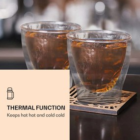 Feelino DUOS, dvojstenný pohár, 200 ml