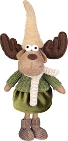 Dekorácia MagicHome Vianoce, Sob, dievča, 22 x 14 x 53 cm (53 cm)