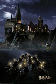 Plagát, Obraz - Harry Potter - Rokfort, (61 x 91.5 cm)