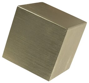 Sada 2 moderných nástenných svietidiel zlatá - Cube