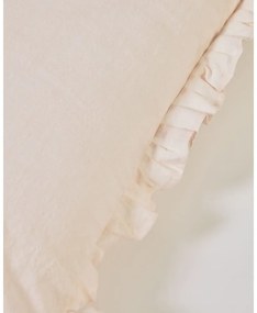 Obliečka na vankúš s prímesou ľanu 45x45 cm Nacha – Kave Home