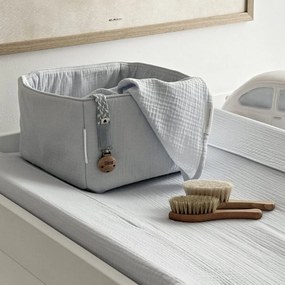 Detský set so zavinovačkou a uterákom modrá