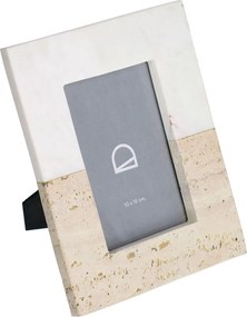 Biely kamenný stojací rámček 18x23 cm Uria – Kave Home