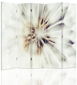 Gario Paraván Srdce z bieleho kvetu Rozmery: 180 x 170 cm, Prevedenie: Klasický paraván