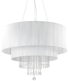 Ideal Lux Ideal Lux - Krištáľový luster na lanku OPERA 10xE27/60W/230V ID165011