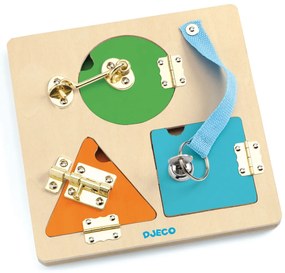 Výuková hračka - zvieratká pod zámkami