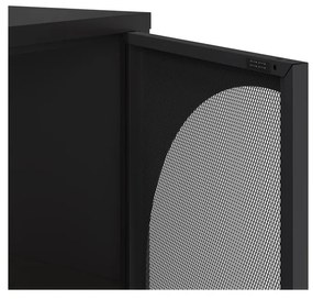 Čierna komoda 160x90 cm Tayra – Marckeric