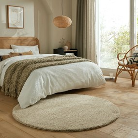 Flair Rugs koberce Kusový koberec Snuggle Natural kruh - 180x180 (priemer) kruh cm