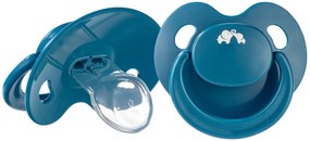Cumlík silikónový Physio Air Eco 2ks 6m+ Blue