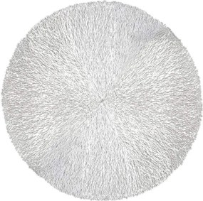 Prestieranie na stôl okrúhle 38cm strieborné
