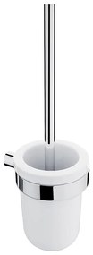 NIMCO BR 11094KU-26 - Nástenná WC štetka BORMO biela/lesklý chróm