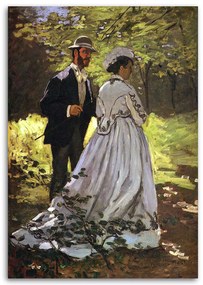Gario Obraz na plátne Bazille a Camille - Claude Monet, reprodukcia Rozmery: 70 x 100 cm