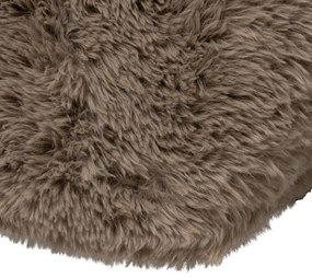 Hnedé kreslo Teddy – Ixia