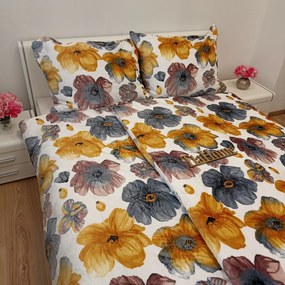 Mikroplyšové obliečky Daisy 200x140cm+90x70cm