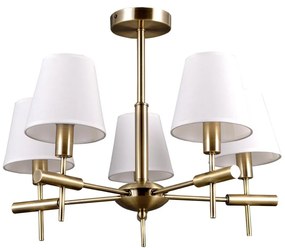 ITALUX MD38482-5 - Luster na tyči BALTER 5xE14/40W/230V