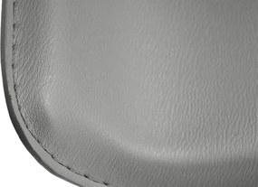 Barová stolička Dyn - podnož chróm - Sivá