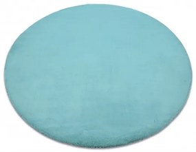 Okrúhly koberec BUNNY modrý