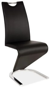 Jedálenská stolička: signal h-090 čierna