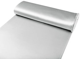 Biante Saténový záves LUX-011 Strieborný 140x180 cm
