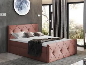 Kontinentálna posteľ Blanche Lux, Rozmer postele: 120x200, Dostupné poťahy: Zetta 297